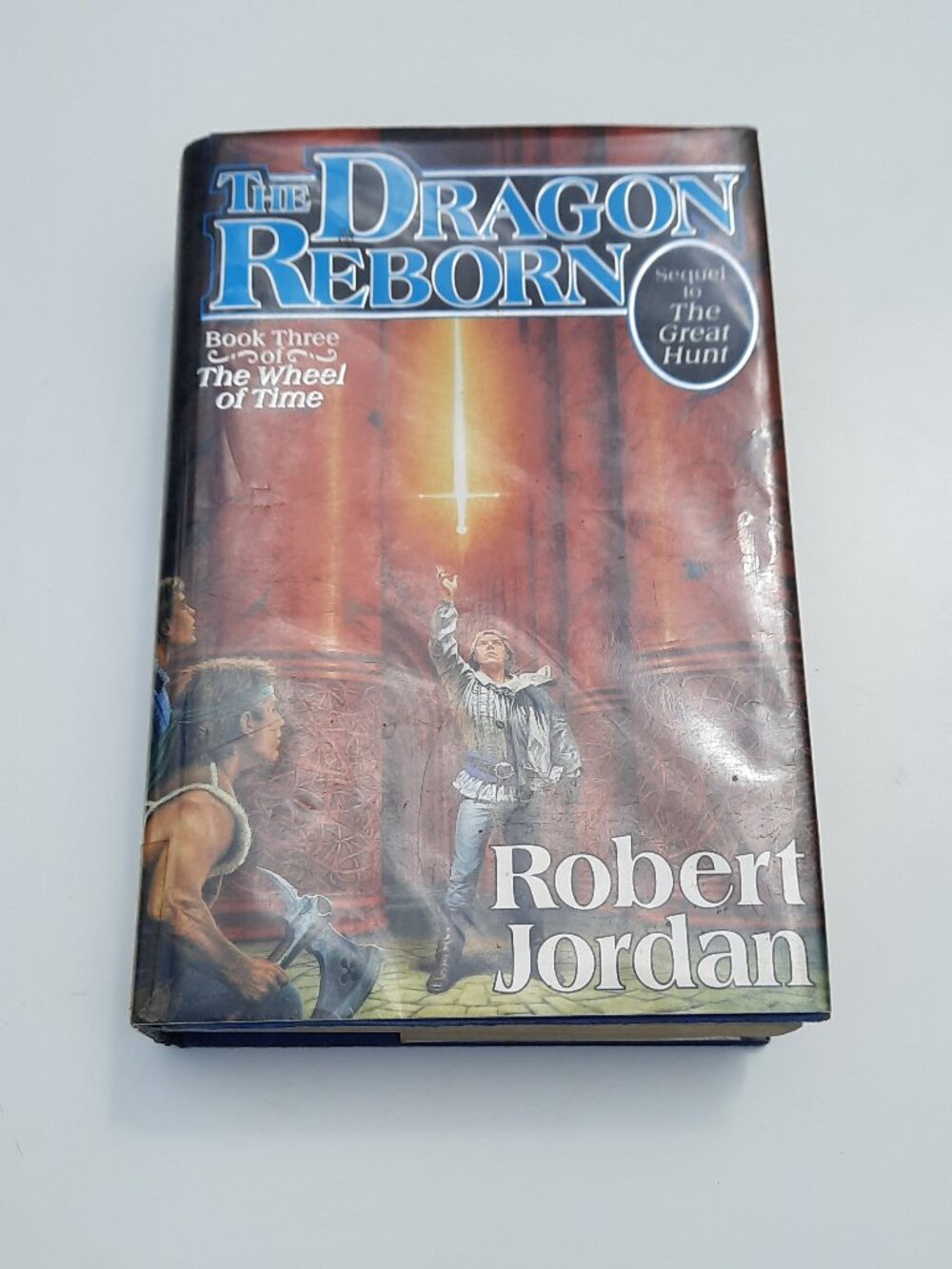 The Dragon Reborn - Robert Jordan (HCDJ, 1991) First Edition/2nd Print, $22.95